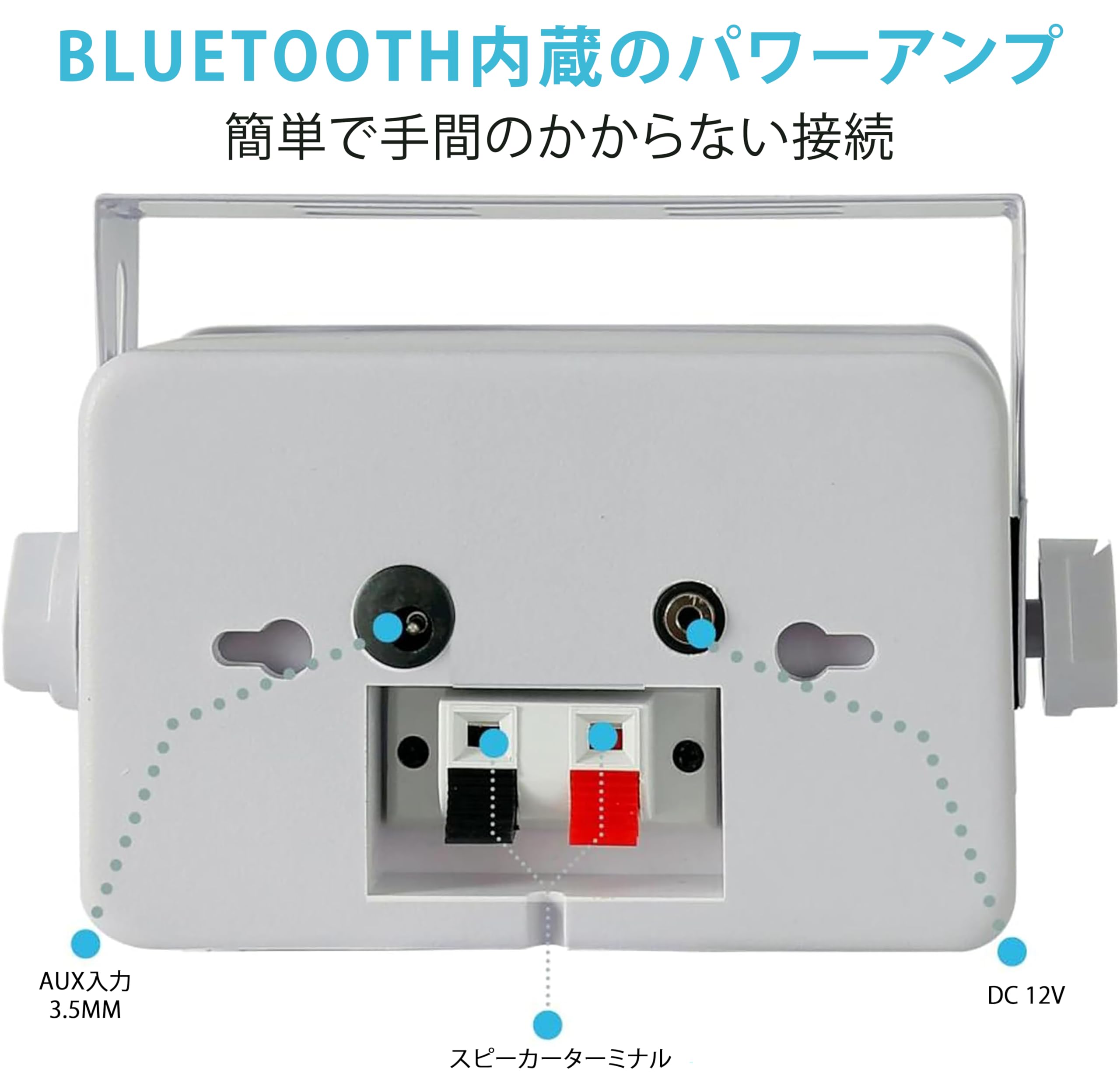 Amazon.co.jp: Pyle Bluetooth スピーカー 壁掛け 防水 屋外