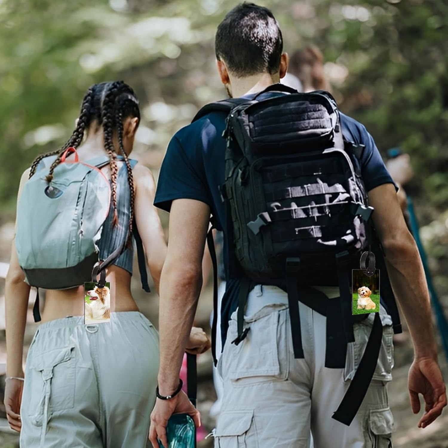 昇華型ブランク荷物タグ30個。