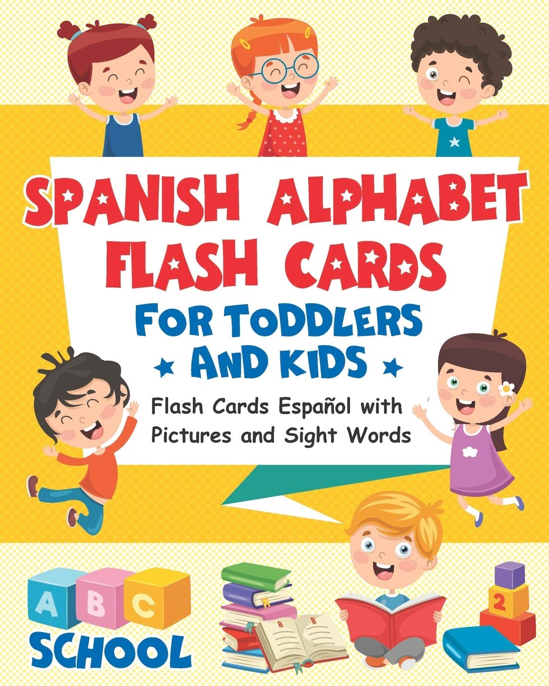 Buy Spanish Alphabet Flash Cards for Toddlers and Kids Flash Cards Español with Pictures and