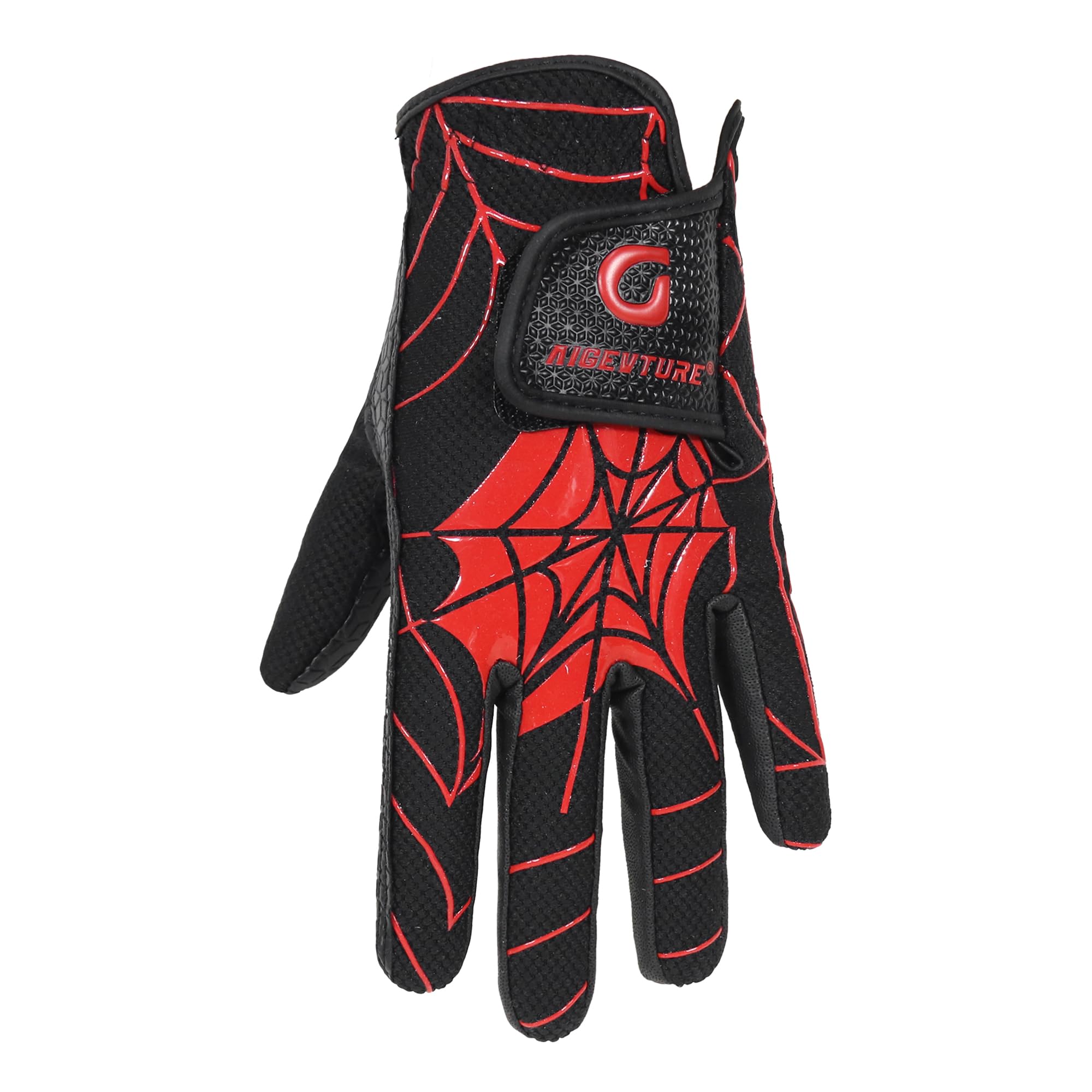 AIGEVTURE Golf Gloves Kids Junior Toddlers Left Hand Children's Premium Youth Golf Gloves Boys Girls Hot Pink XL Left Hand