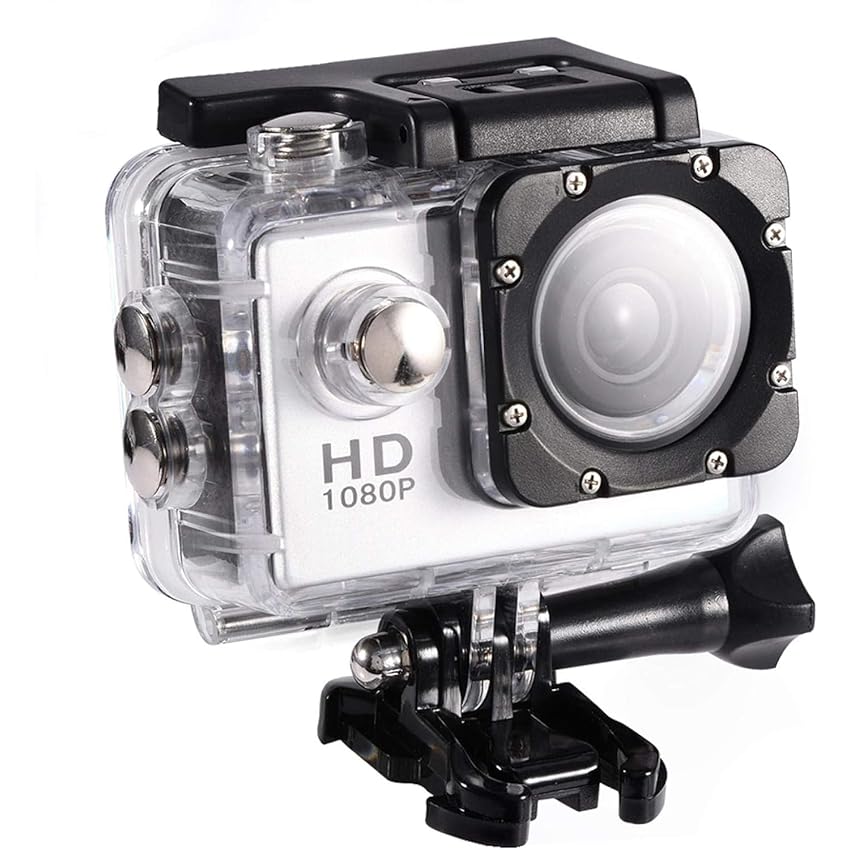 Immagine del prodotto Generico Action Camera Impermeabile,Alta Definizione 2.0'',Materiale ABS,Usb,Memoria 32Gb non inclusa,Video 1080P,Batteria 900mAh