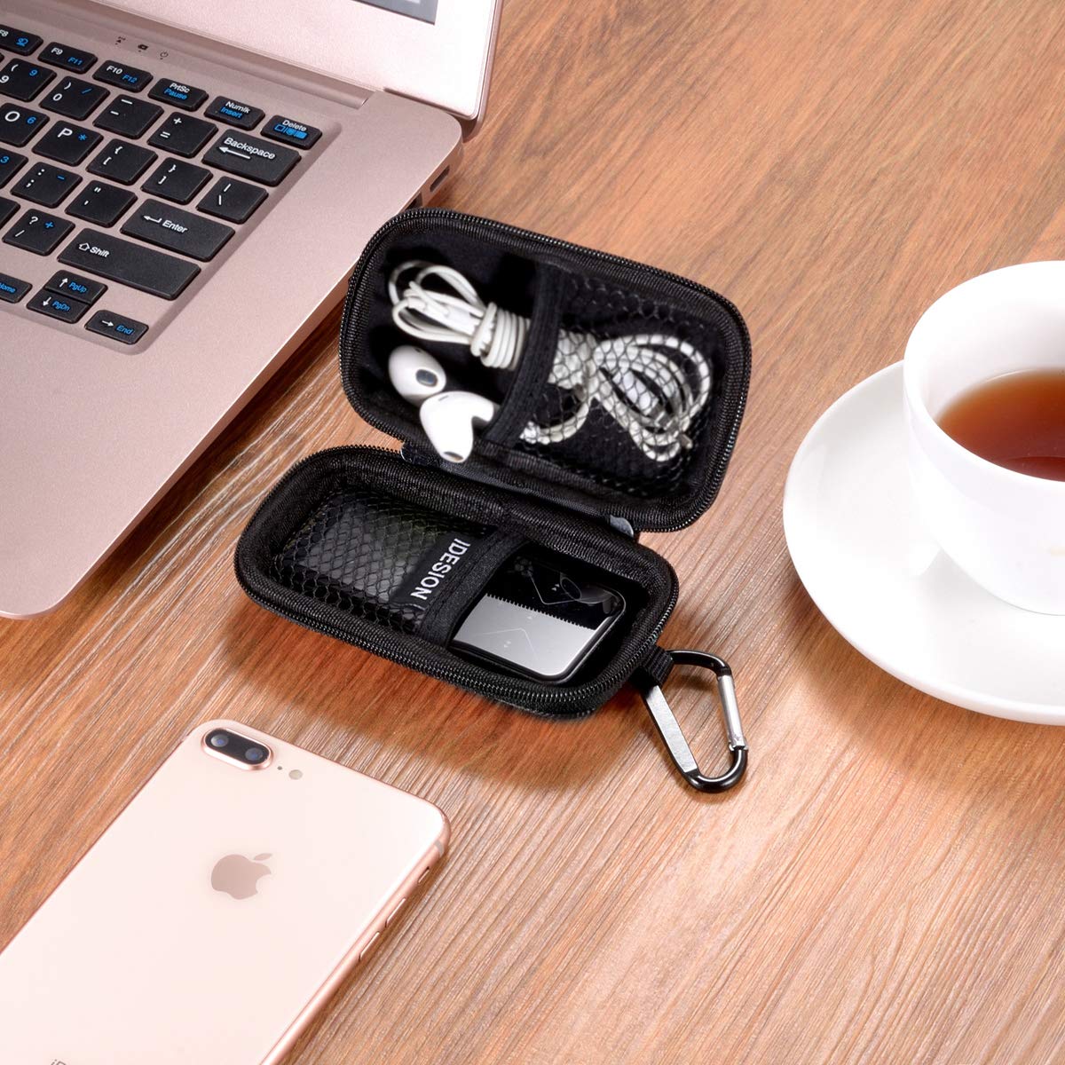 MP3 Player Case KINGTOP Durable Hard Shell Travel Carrying Case for MP3