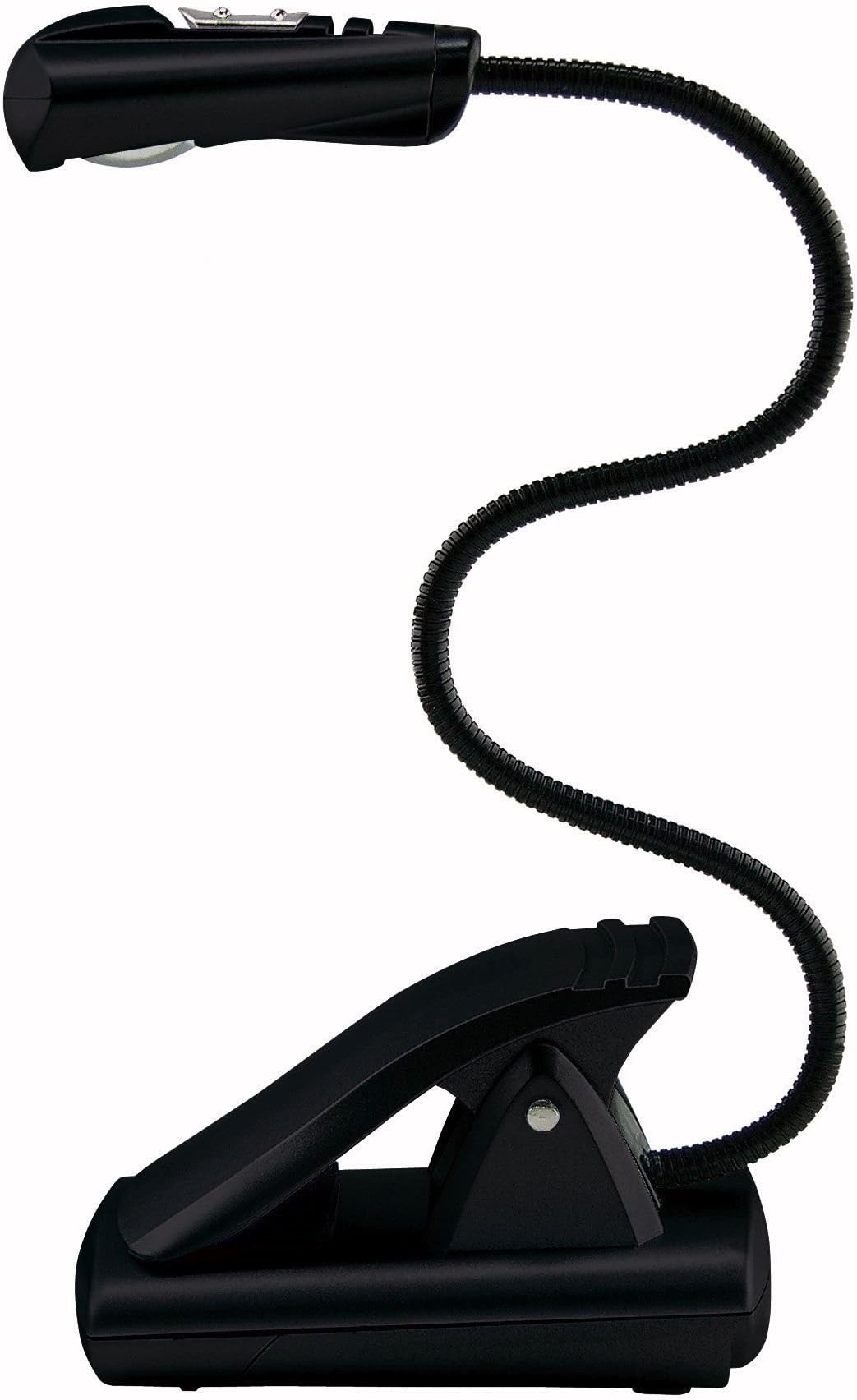 Wedo LED Clip-On Reading Light for Kindle Books Pads Clipboards - Black