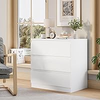 Vista 9 de Cómoda de madera negra, cómoda de 6 cajones para almacenamiento de ropa para dormitorio, cómoda moderna con cajones anchos, cajones anchos de madera