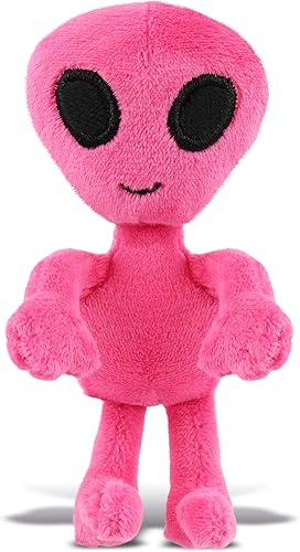 Miniatura 7 de DolliBu Imán de felpa alienígena para refrigerador  Imán de peluche de alienígena esponjoso, divertido y lindo imán espacial para nevera y