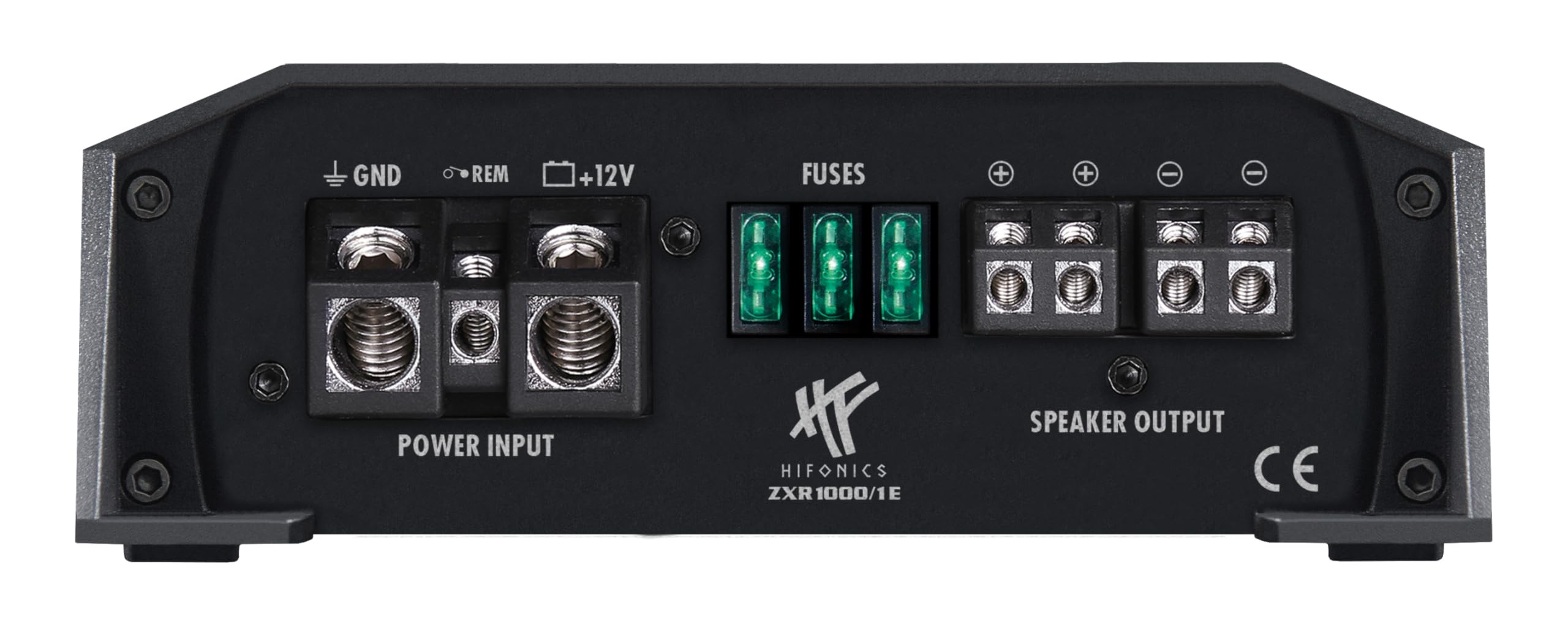 HiFonics ZXR1000/1E - 1-Kanal CLASS D Premium Digital Compact Verstärker mit 1000 Watt RMS | ZEUS EXPANSION SERIE