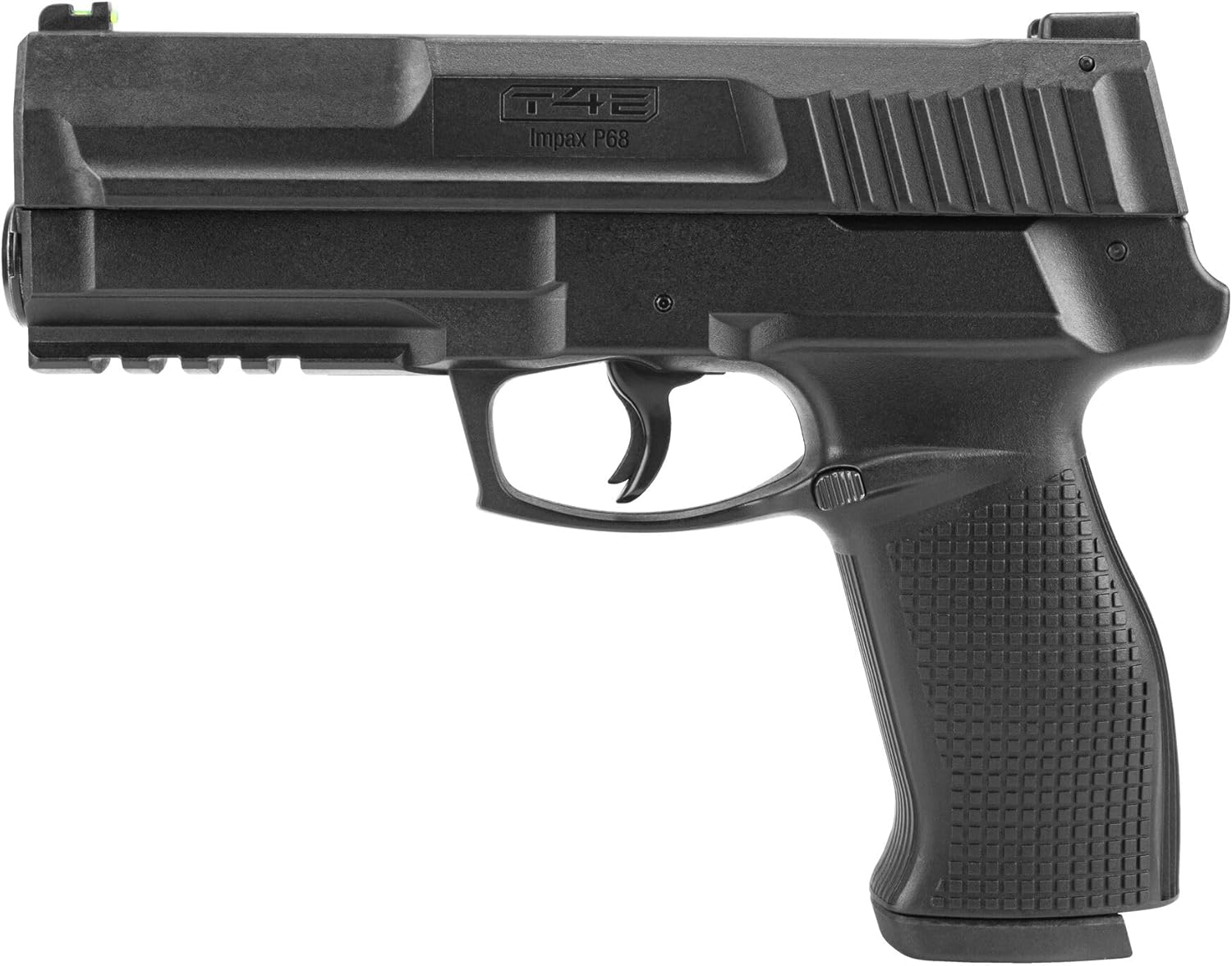 T4E Impax P68 .68 Caliber Paintball Marker, 225 FPS, 6-Round Magazine, 7.5 Joules