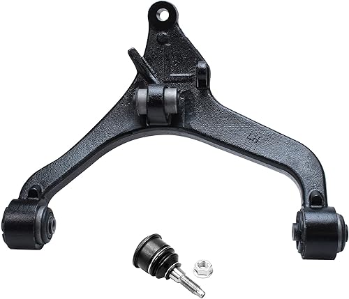 Vista 330 de Detroit Axle - Brazo de control inferior delantero izquierdo para Dodge Grand Caravan Chrysler Town & Country Plymouth Grand Voyager 1996-2000