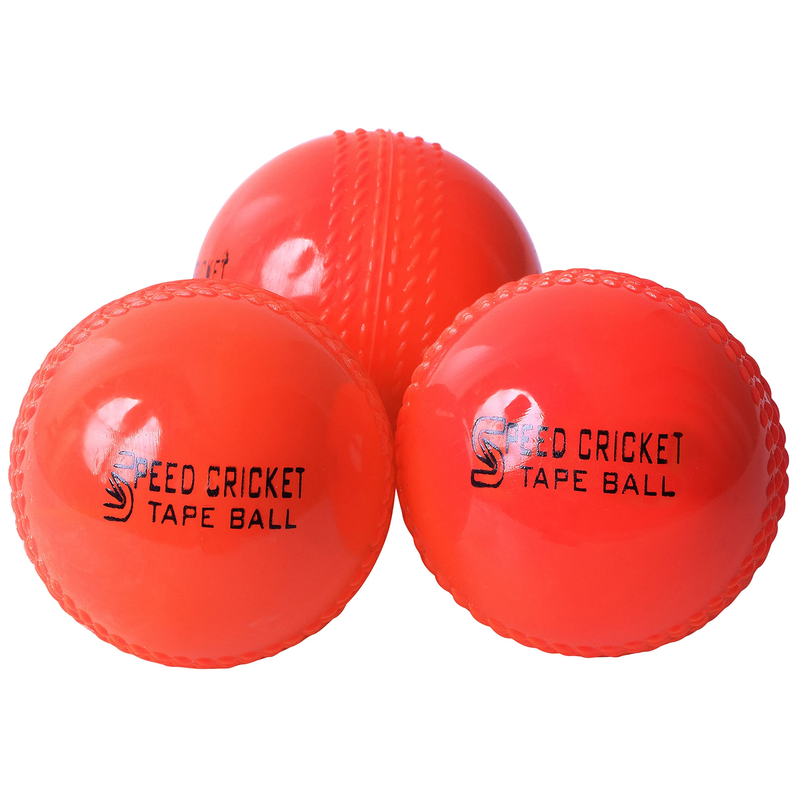 Wind Cricket Ball Entrenamiento 3 Bolas Naranja