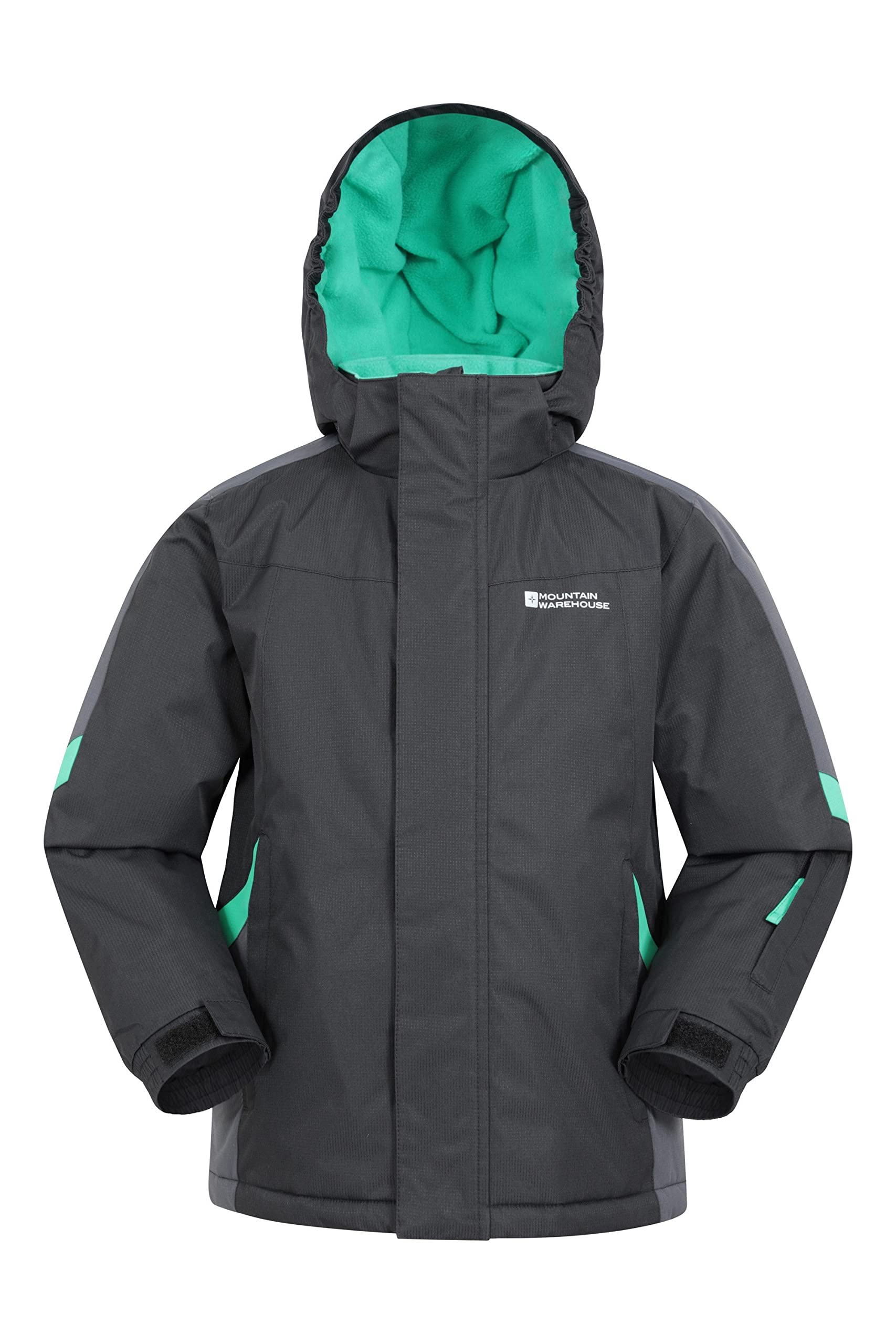 Mountain Warehouse Raptor Kids Ski Snowproof Jacket Forged Iron Grey 2-3y