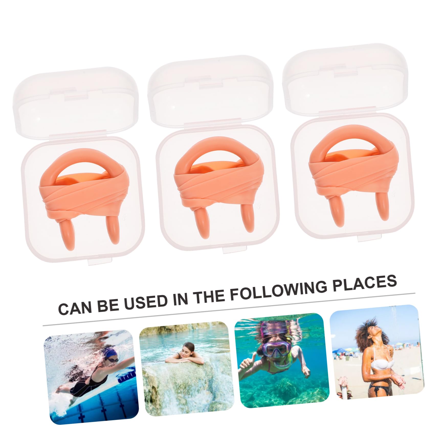 Sosoport STK elastisches Band Stretch Band nasenschutz strechguertel Schwimmzubehör wasserabdichtungen Waterproof Stretch bänder Sport Nasenschiene Spielzeug Nasenklammer Kind Nasenpads