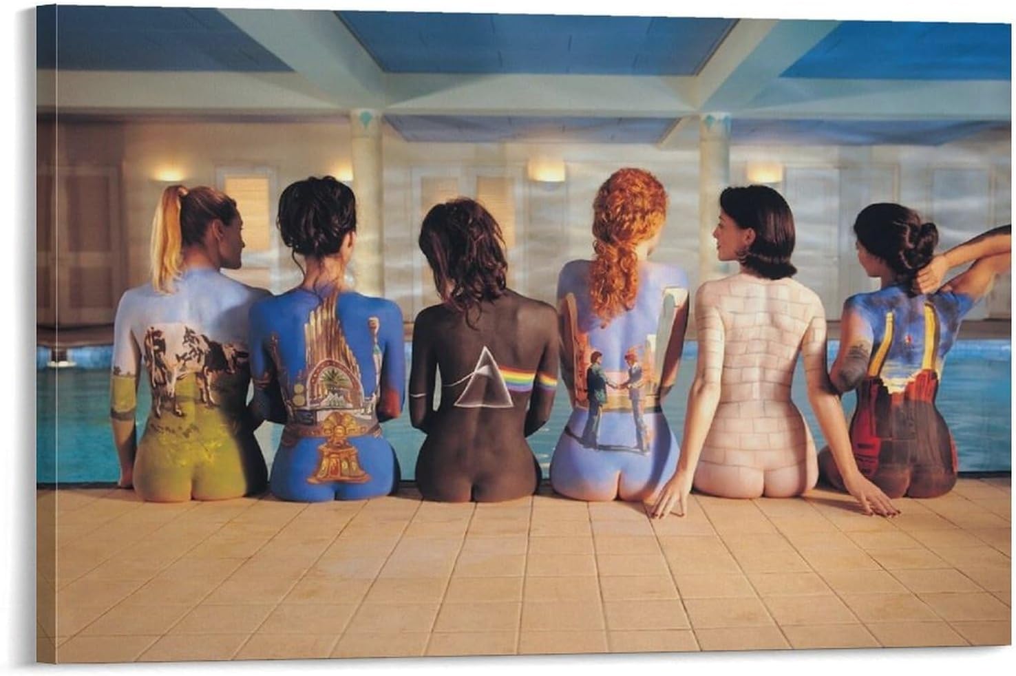 Pink Floyd Back Catalog Music Album Artwork Canvas Poster Wall Art Decor Print Picture Paintings for Living Room Bedroom Decoration(1) Canvas Poster Wall Art Decor Print Picture Paintings for Living R