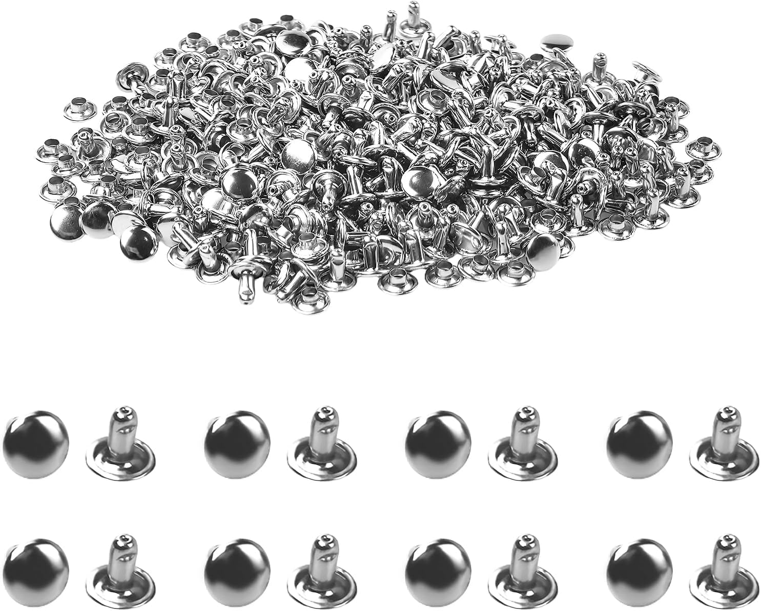 200 Sets Leather Rivets