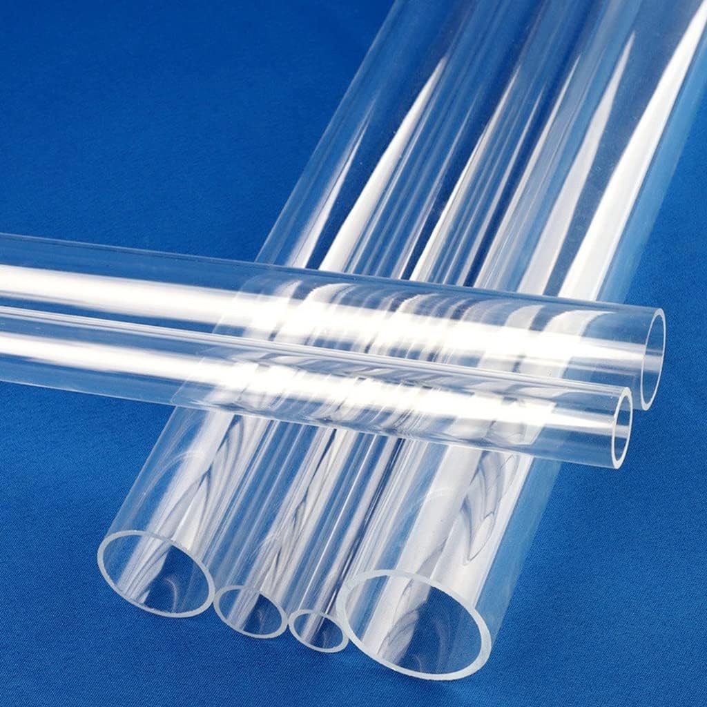 1pc 50cm Clear Acrylic Tube for DIY Projects, Aquarium Drain Pipe, and Garden Water Connectors - OD16~110mm,(50mm)