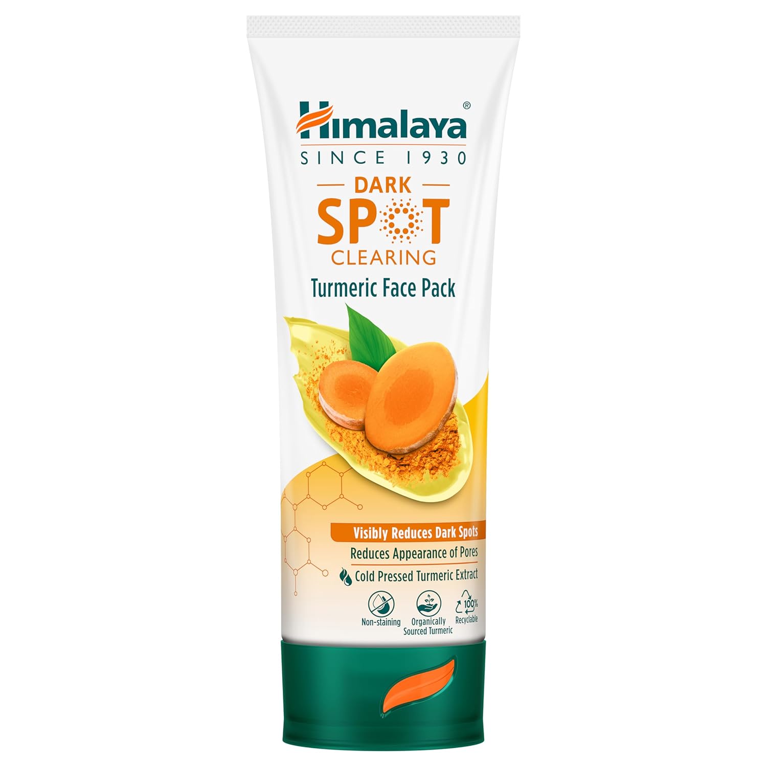 Himalaya Wellness Company Himalaya Dark Spot Clearing Turmeric Face Pack|Organically Sourced Turmeric|Reduce Dark Spots In 7 Days|Gives Radiant Skin|100G Himalaya Wellness Company Himalaya Dark Spot Clearing Turmeric Face Pack|Organically Sourced Turmeric|Reduce Dark Spots In 7 Days|Gives Radiant Skin|100G