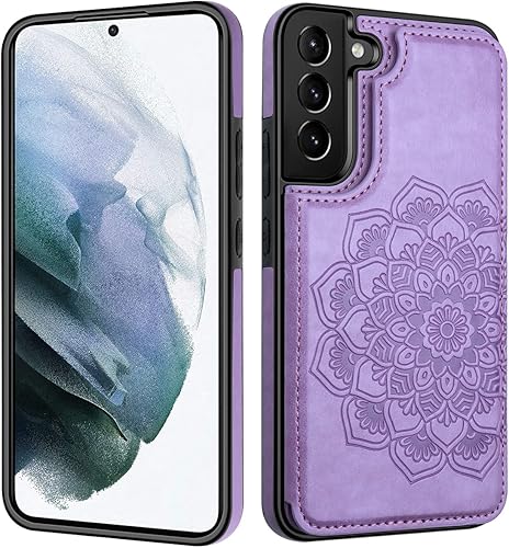 Miniatura 5 de MMHUO Funda protectora para Samsung Galaxy S22 5G (2022), color morado