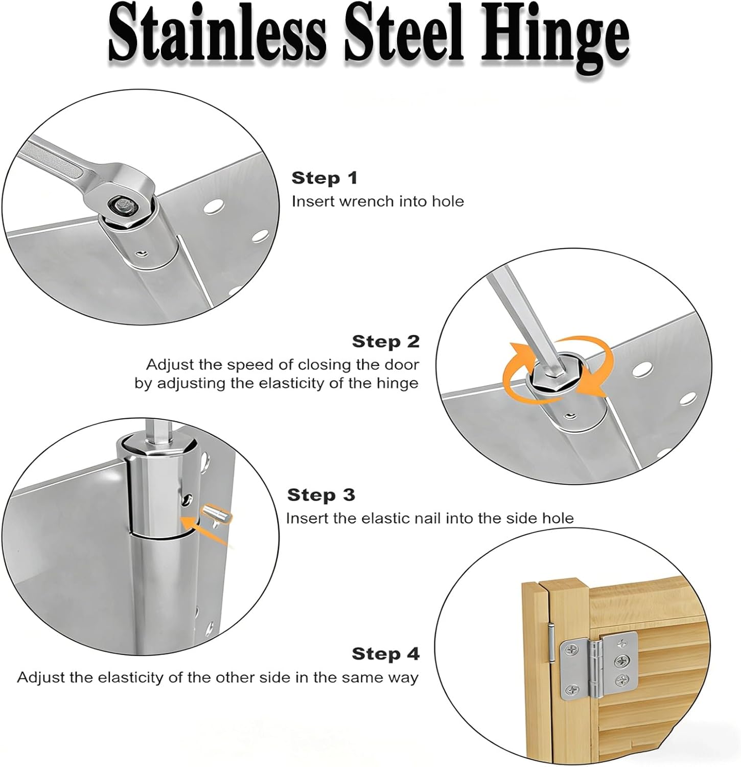 50" Wx36 H Swing Door, Kitchen Interior Solid Wood Swing Door, with Hinges and Hardware for Bar, Hallway, Swinging Cafe Doors, Interior Partition Door （Color D）