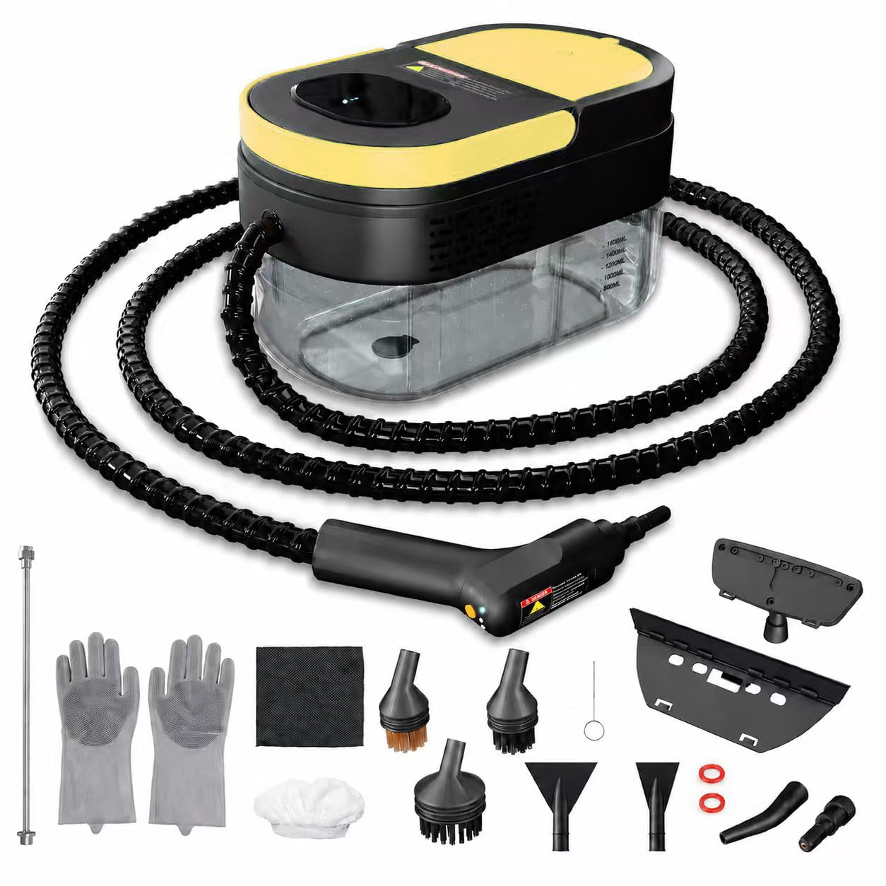 Photo 1 of CHOWERFLY Steam Cleaner, 3 Level Adjustable Handle Control