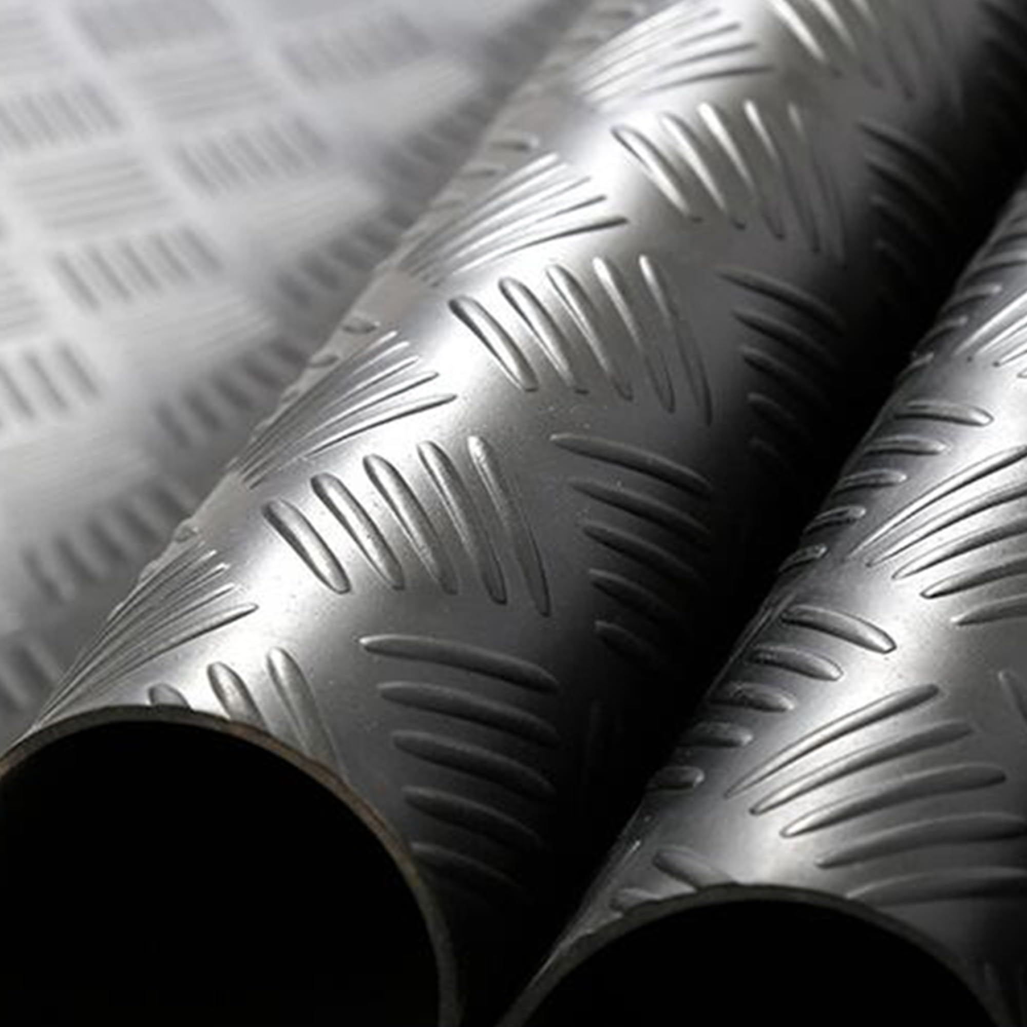 Suuiwau Rubber Matting Roll Five-bar Pattern rubber garage Flooring Mat 1m x 5m Heavy-Duty Non Slip Rubber Mat Roll 3mm Thick Waterproof Garage Flooring for Garage Workshop Gym Shed Van