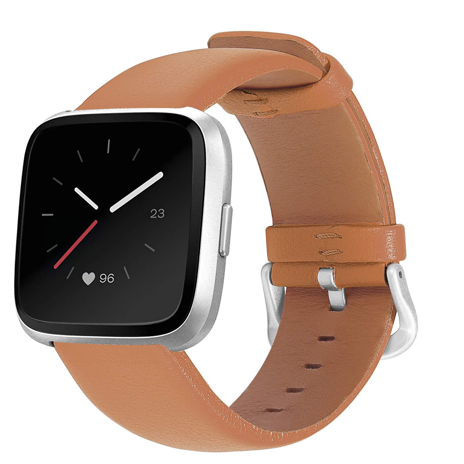 leather strap for fitbit versa