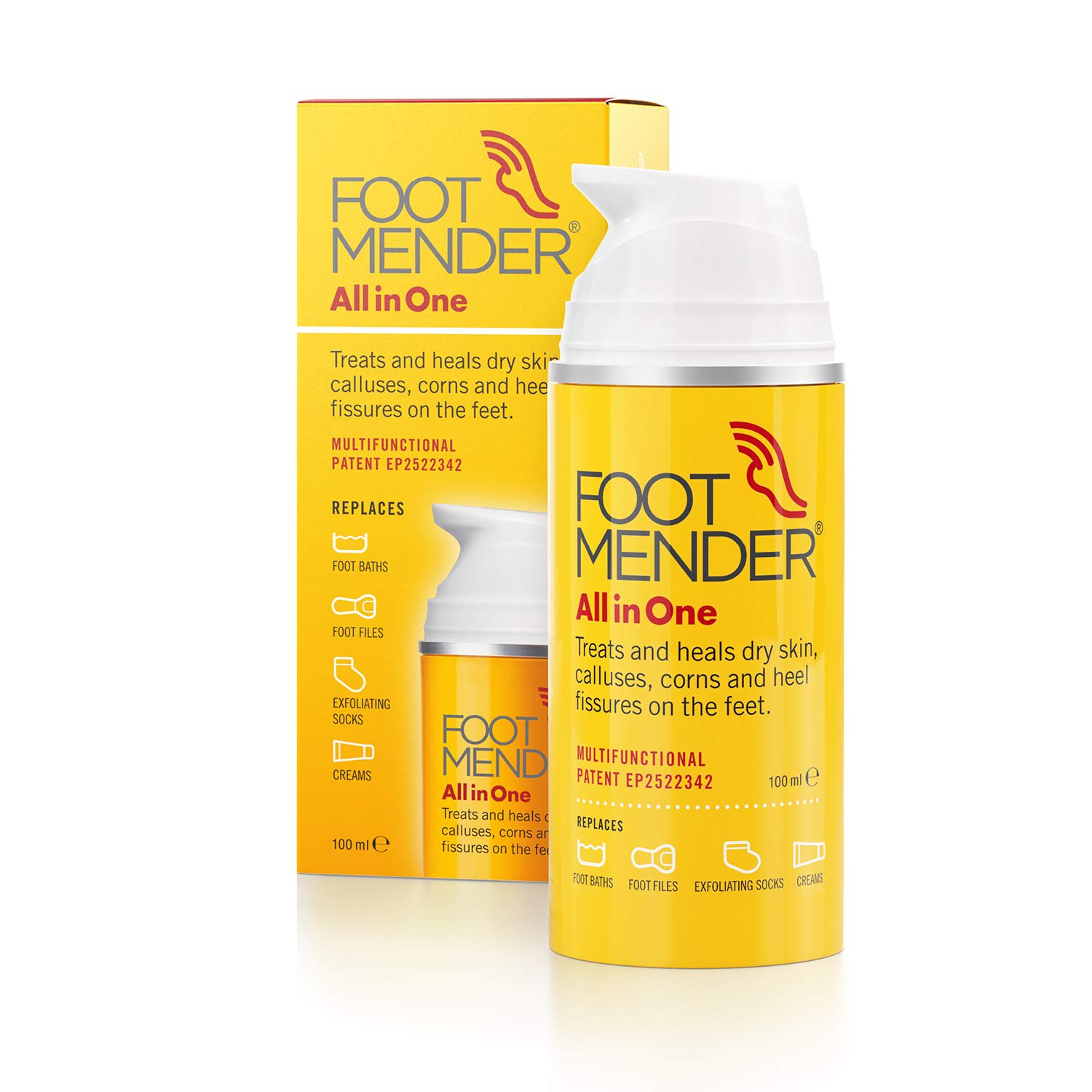 Buy Footmender All in One Treats and Heals Dry Feet, Hard Skin