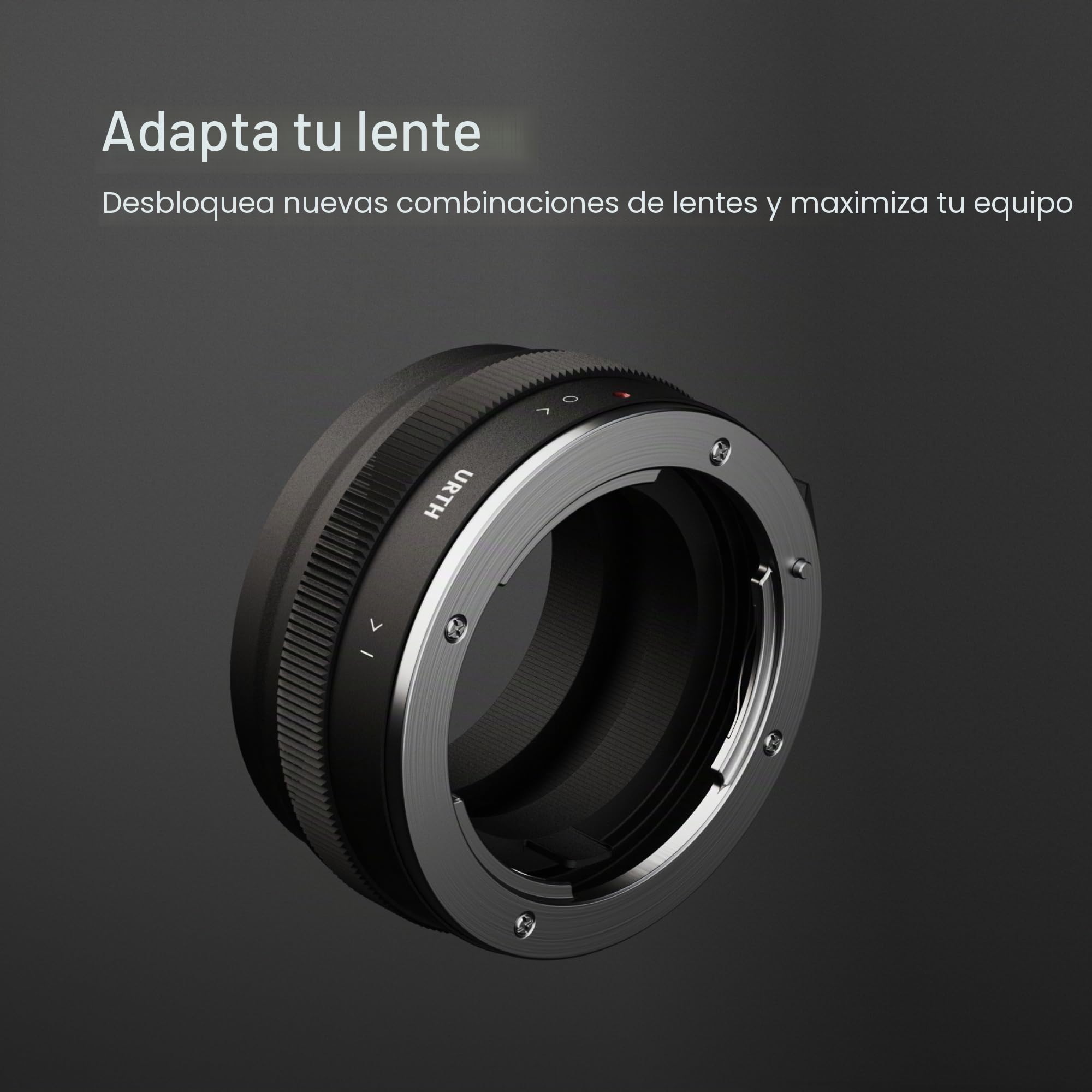 Urth Adaptador de Montura para Objetivo (Manual): Compatible con Sony A (Minolta AF) Objetivo a Sony E Cuerpo de cámara