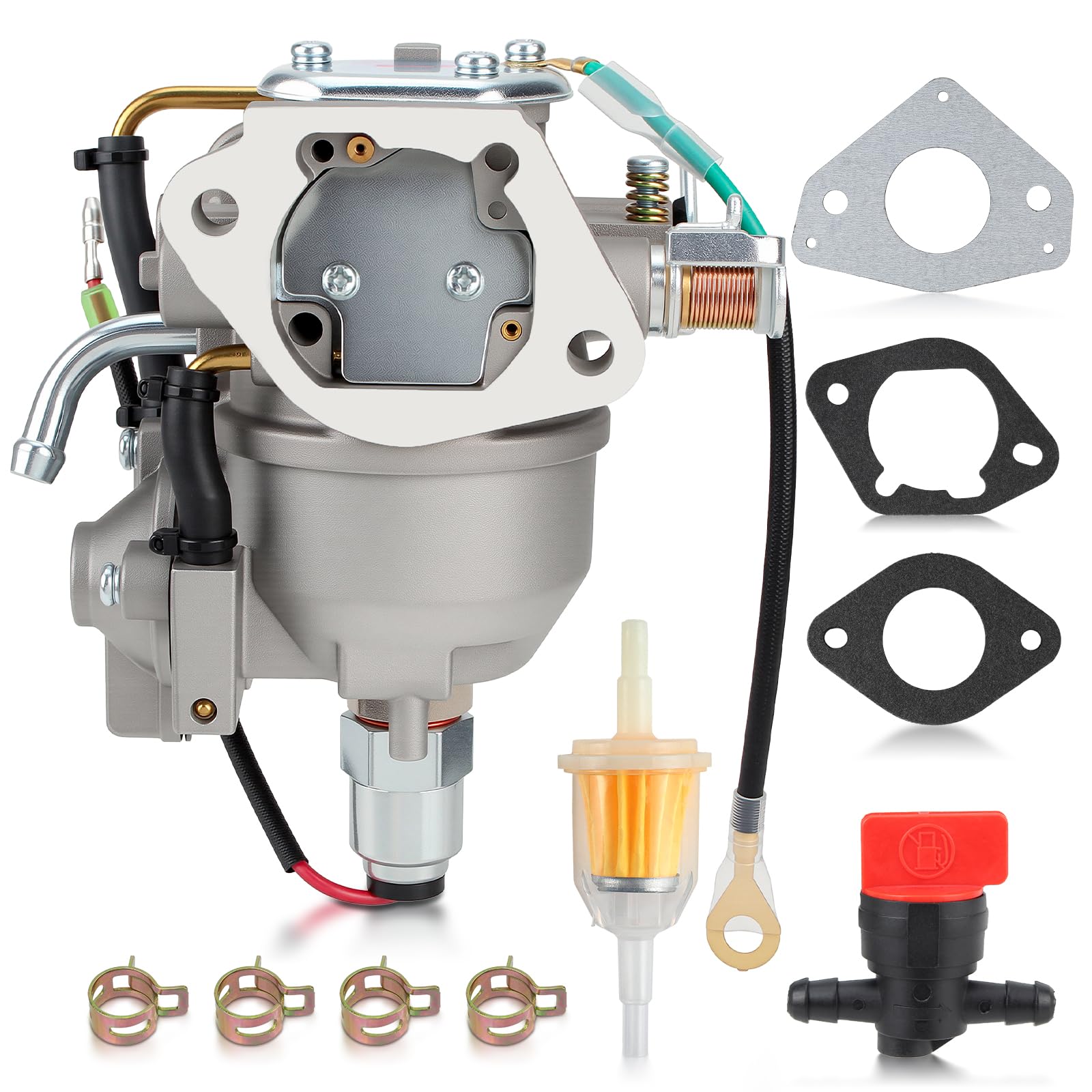 Vergaser-Set Für Kohler CV730 / CV740 Motoren – Inkl. Kraftstoffpumpe & Zündkerzen!