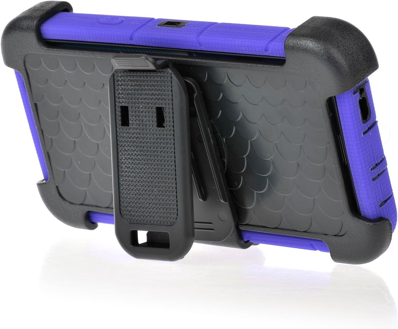 Note 5 Case,Galaxy Note 5 Case, BENTOBEN Samsung Galaxy Note 5 Case Shockproof Heavy Duty Hybrid Full Body Rugged Holster Protective Case for Samsung Galaxy Note 5 With Kickstand + Belt Clip Navy Blue