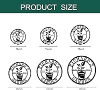 Vista 6 de Personalized Metal Garden Sign，Custom Name Outdoor Wall Decor, Family Last Name Wall Art ，Vegetable Sign, Yard Sign, Housewarming Gift for Garden