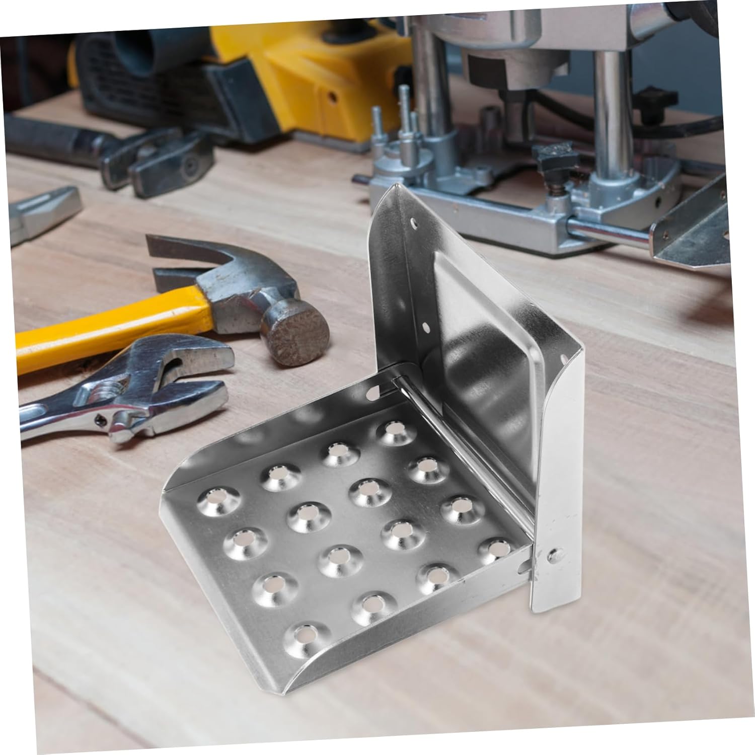 Folding Step for Truck and Trailer Boat Steps for Trailer Slip Foot Pedal Ladder Hitch