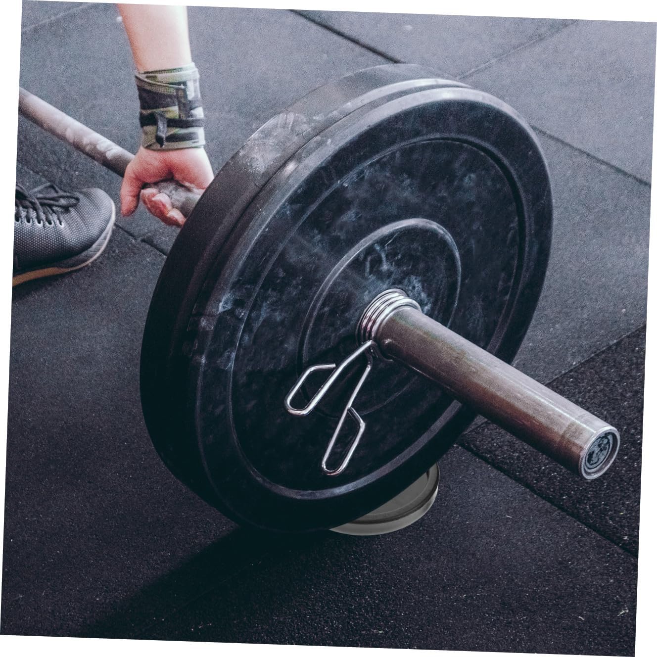 Angoily 4pcs Fitness Equipment Caster Cups - Floor Protectors for Gym Home Furniture Noise Reduction Pads for Table Chair Legs Scratch-Resistant Design