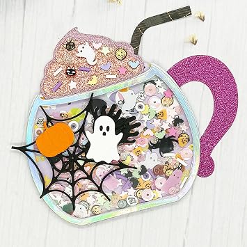 KSCRAFT 2024 Halloween Release Metal Cutting Dies Stencils for DIY Scrapbooking Decorative Embossing DIY Paper Card Mug