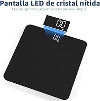 Vista 4 de Vitafit Báscula para peso corporal, alta precisión de 0.1 libras por nuestra fábrica profesional desde 2001, báscula digital de peso LED y piso, 3