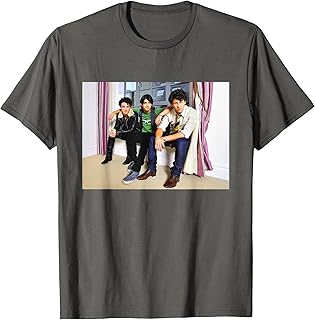The Jonas Brothers in London Promoting Camp Rock T-Shirt