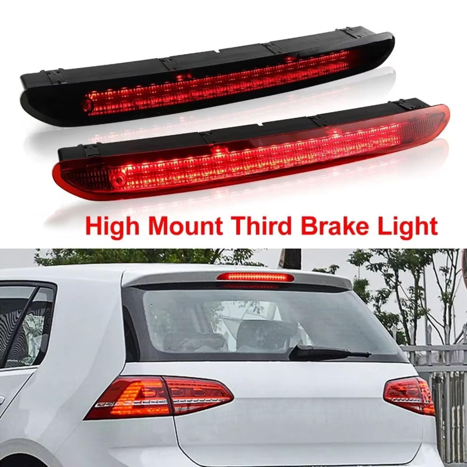 Luz Trasera Para Para Golf VII Para Estate BA5 2013-2019 5GG945087C Tercera Lámpara De Freno Luz Trasera Montaje de luces traseras
