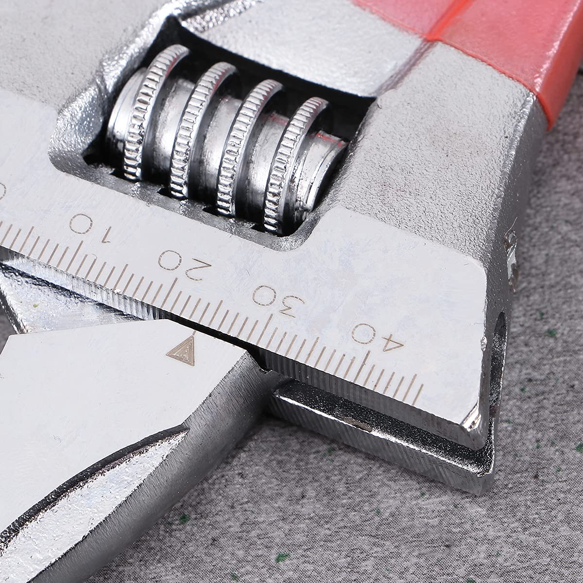 Ratchette Combinaison Spanner Réglable Spanner Célectricité, clé à poignée Courte multifonctionnelle Spanner APPANNER Recherche Red (Ouverture maximale 31 mm) - sans de Singe (Size : 16X6.7cm)