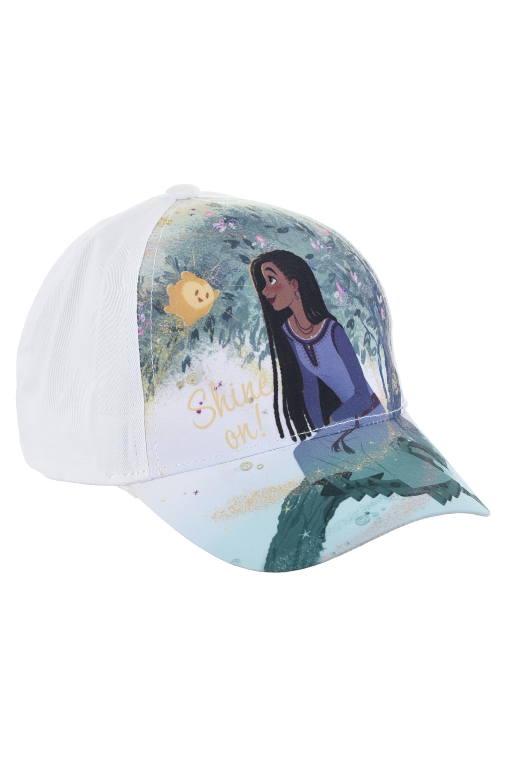Disney Wish Gorro para Niñas, Diseño Deseos ASHA Gorra de Beisbol Gorra de Verano Infantil Regalo para Niñas