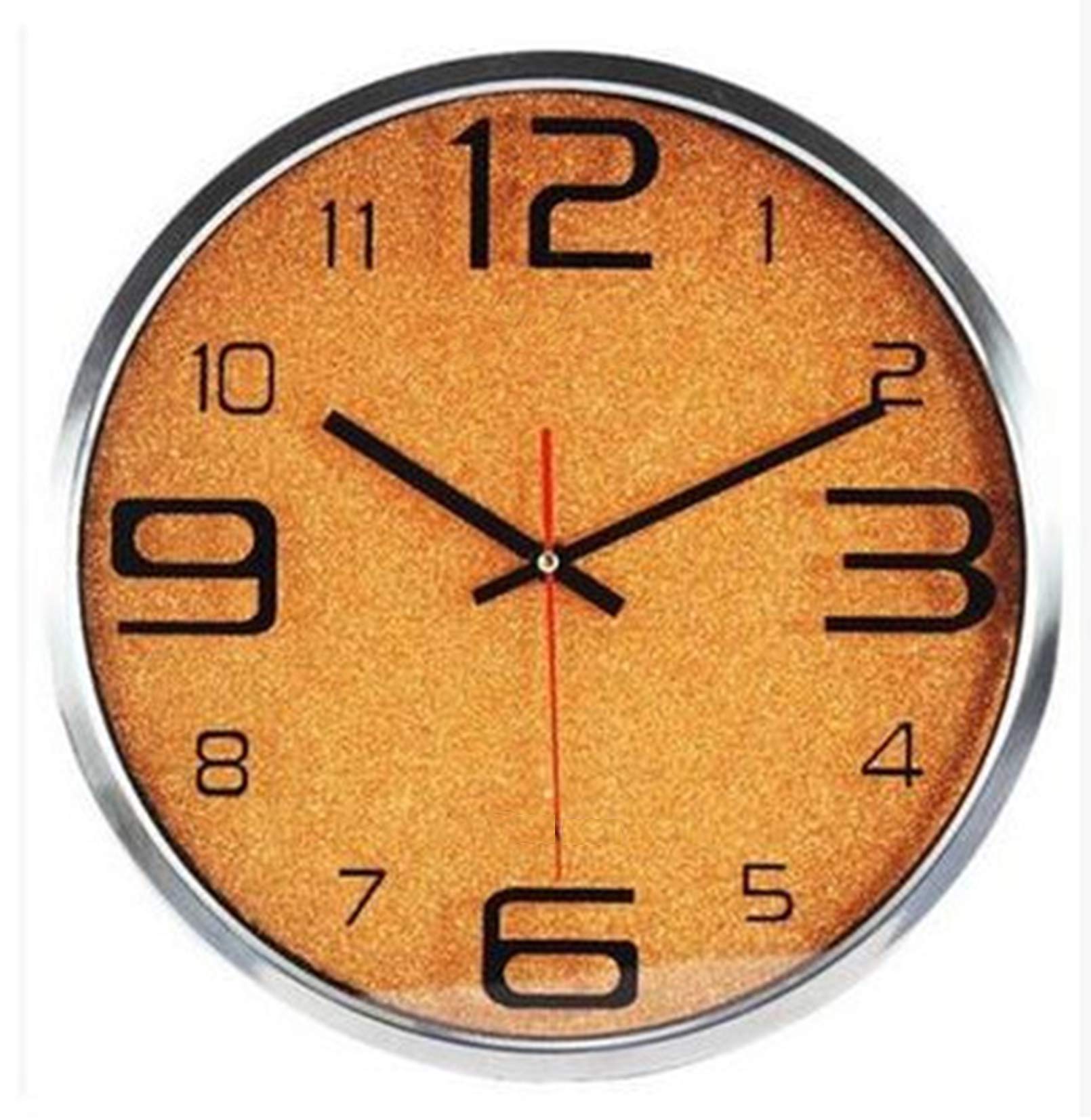 Horloge murale ronde multicolore rompre la monotonie des murs de votre salon