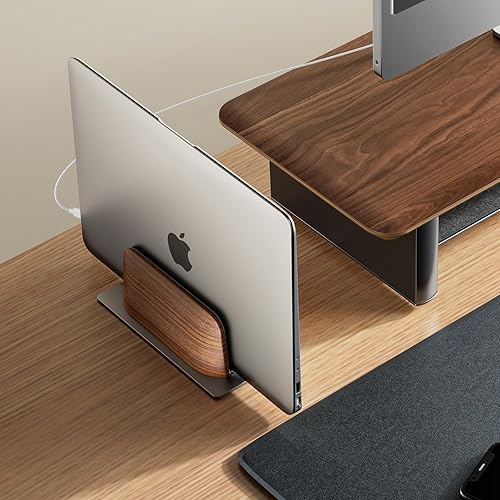 Miniatura 4 de UPERGO Soporte vertical para computadora portátil, soporte para computadora portátil para acoplar MacBook, MacBook Pro y otras computadoras