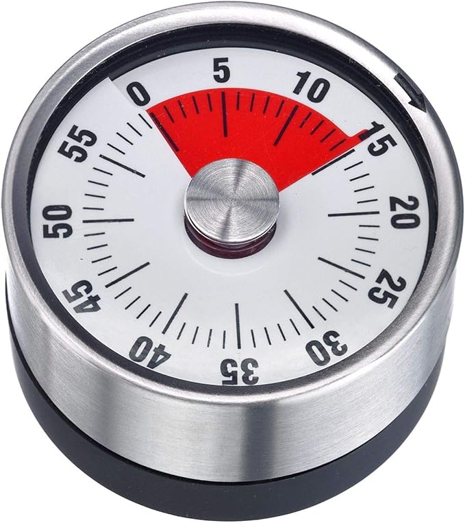 Youery Küchentimer Magnetisch - 60-Minuten Mechanische Eieruhr Mit Lautem Alarm