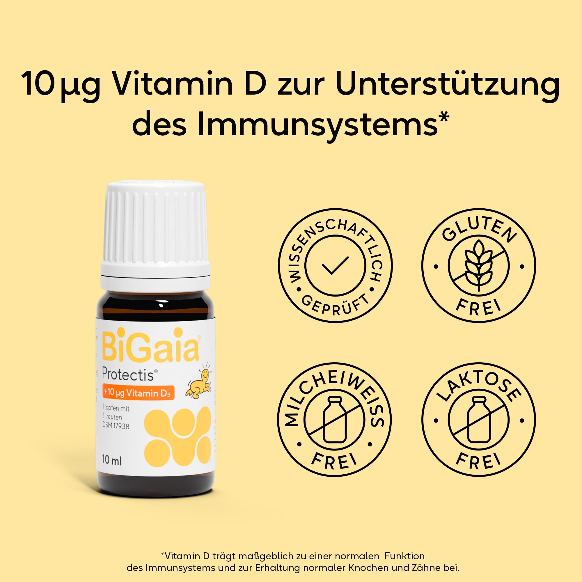 Bigaia plus Vitamin D3 Tropfen 10 ml