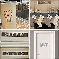 Vista 3 de Plantillas de letras del alfabeto de 1 pulgada para pintar, paquete de 70 plantillas de letras y números con letreros para pintar sobre madera