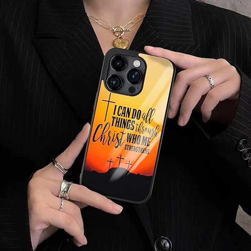 Miniatura 6 de Fundas de teléfono con versículos de Biblias cristianas para mujeres y niñas, aplicables para iPhone 11 12 13 14 Pro Max Plus Mini Xr Xs, Samsung