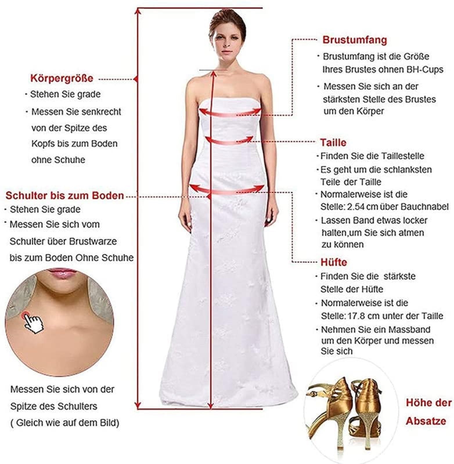 JAEDEN Meerjungfrau Brautkleid Boho Spitze Hochzeitskleider V-Ausschnitt Trauung Kleider Ärmellos