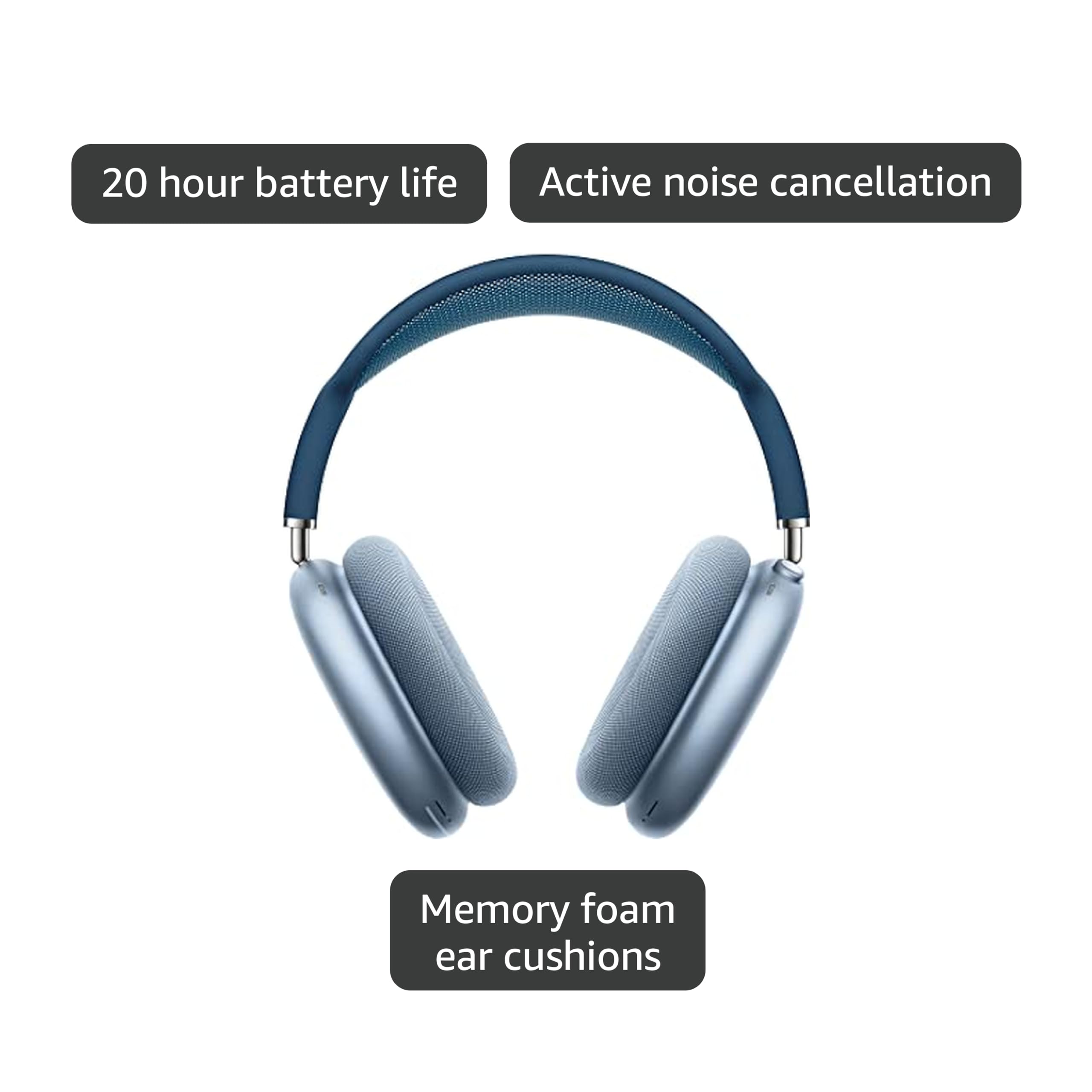 Amazon.com: Apple AirPods Max - Sky Blue (Renewed) : Electronics