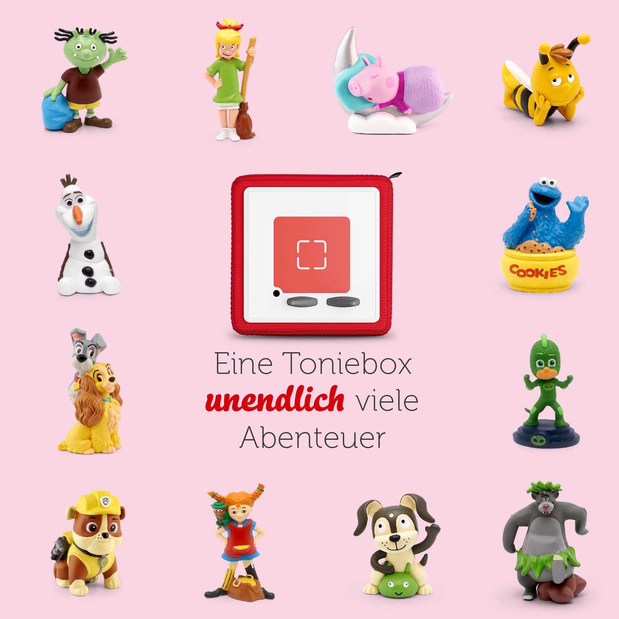 tonies Personaggi uditivi per Toniebox, scuotendo Il melo e Altalena la Pecora, Gioco d'udito per Bambini dai 3 Anni in su, Tempo di Gioco Circa 50 Minuti