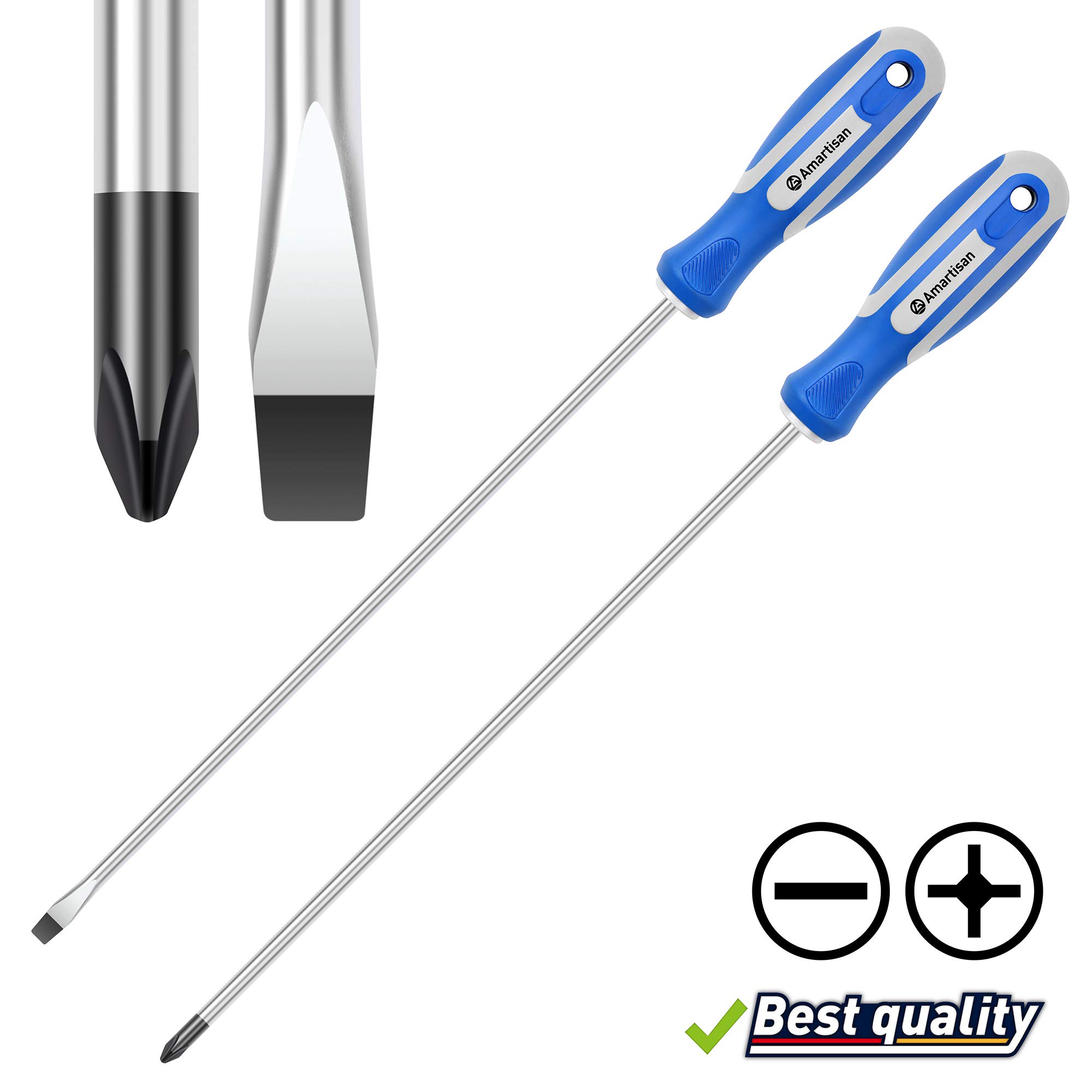 Tl 508 Genius Tools 8pc Slotted Philips Screwdriver Set Tools Workshop Equipment Hand Tools