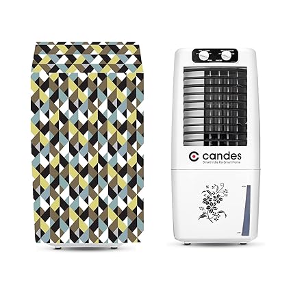 HomeStore-YEP Air Cooler Cover Compatible For Candes Elegant 12 Ltr Personal Air Cooler 100% Waterproof Cover Size(LXBXH) cm: 37 X 36 X 69