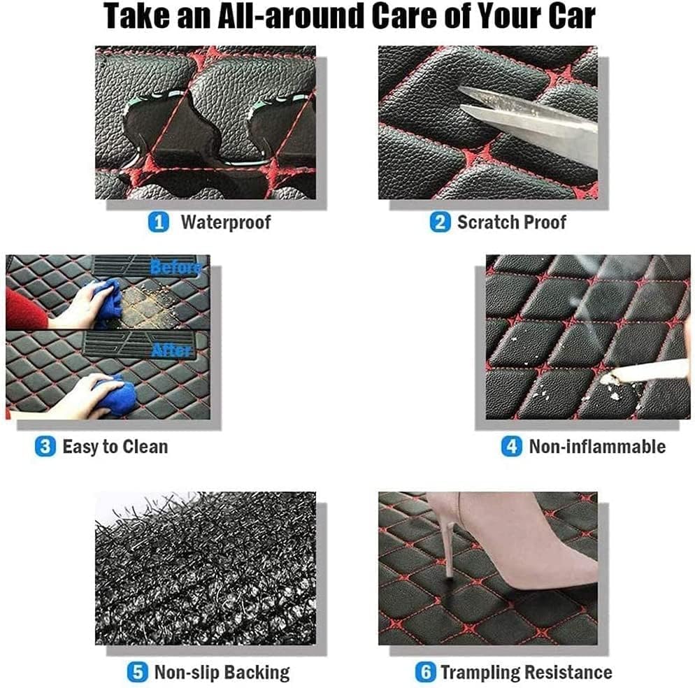NYWGS Custom Vehicle Mats for Mercedes Benz A B C CLA CLS CLK GLE GLS GLA GLK GL — view 2