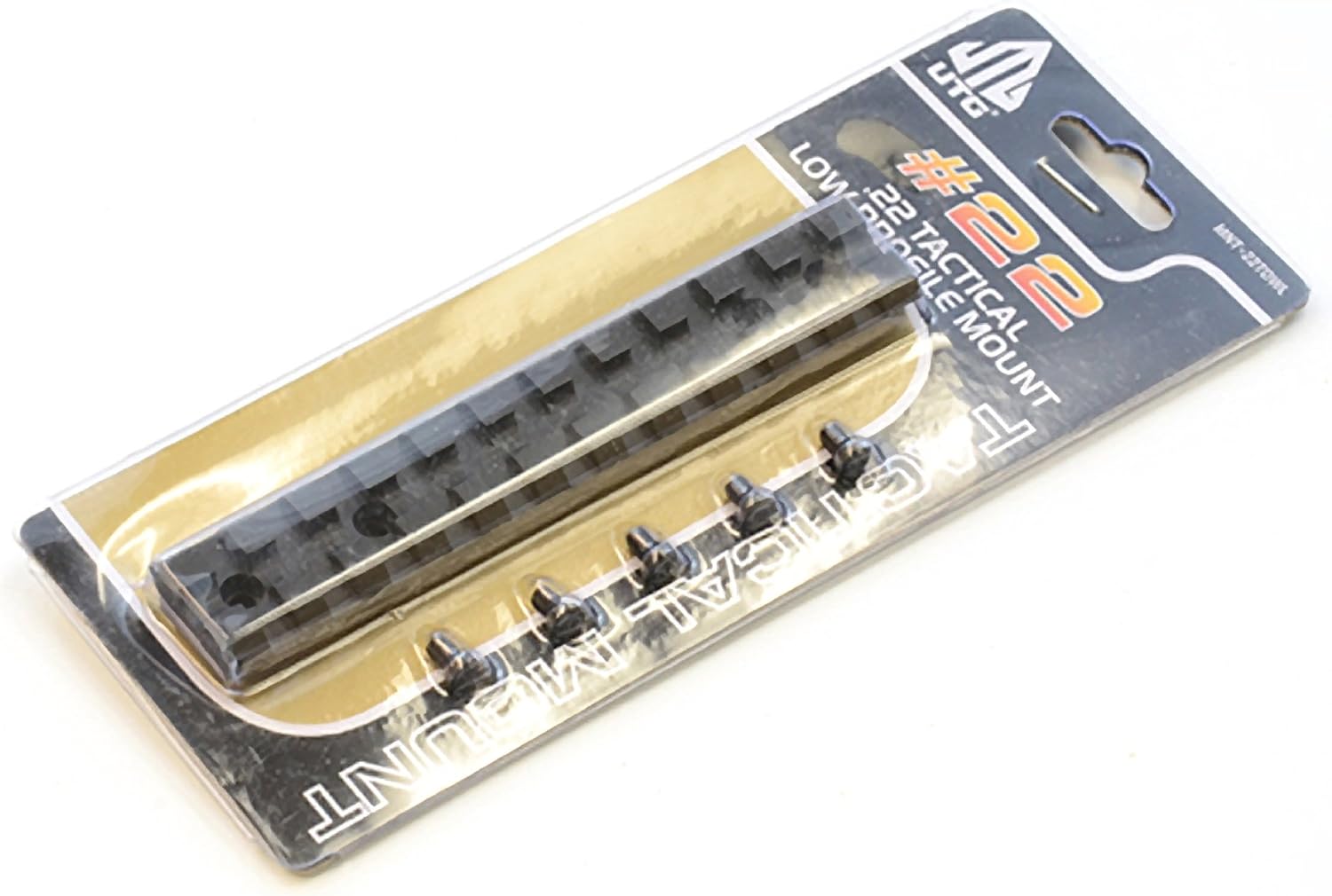 UTG Tactical Low Profile Rail Mount for Ruger 10/22 Rifle , Black